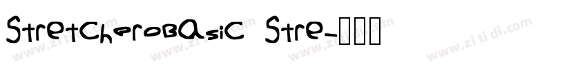 StretchProBasic Stre字体转换